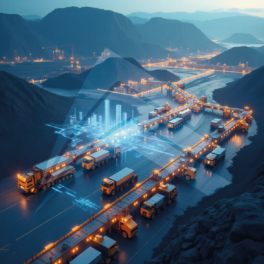 Digitalización de la cadena de suministro en minería